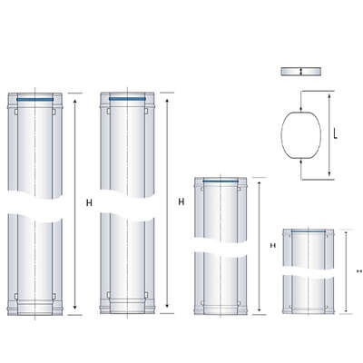 Image du produit KIT ETAGE BORGNE 130 MULTI+INT -- KTBOR130M+INT/0