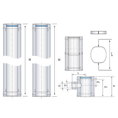 Image du produit KIT ETAGE 110 MULTI+ INT KT ETA 110M+INT