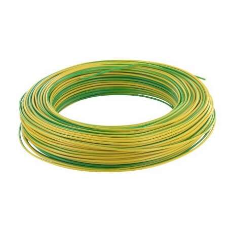 Image du produit FIL H07-VR 6mm² VERT/JAUNE 100m