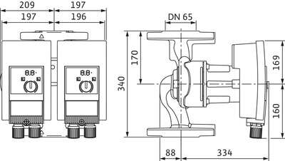 Image du produit CIRCUL.YONOS MAXO-D 65/0,5-12 PN6/10