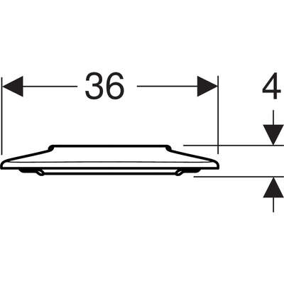 Image du produit ABATTANT RENOVA COMFORT ADAPTE PMR