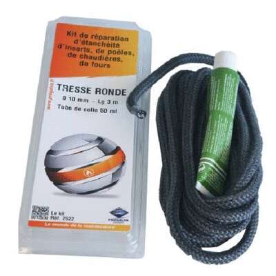 Image du produit KIT REPARATION TRESSE RONDE 0 8  LG 3 M + COLLE