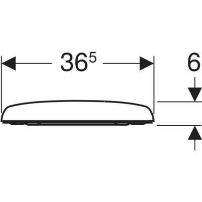 Image du produit ABATTANT RENOVA FIXATION PAR LE DESSUS