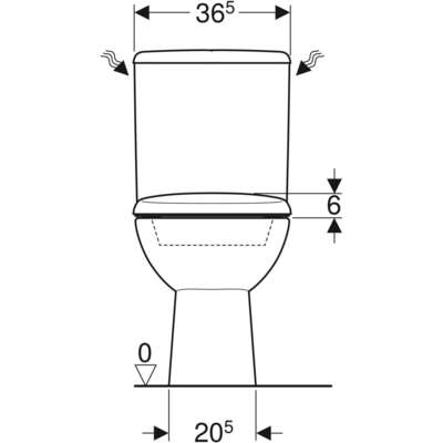 Image du produit PACK WC SOL RENOVA SORTIE VERTICALE