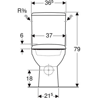 Image du produit PACK WC SOL RENOVA SH RIMFREE CARENE