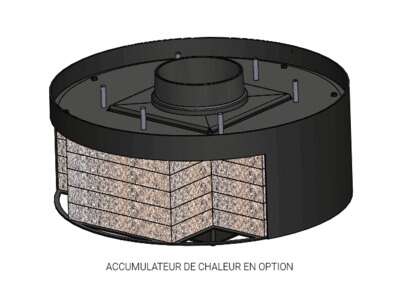 Image du produit Poêle à bois Acier NEOSEN 3V raccordable