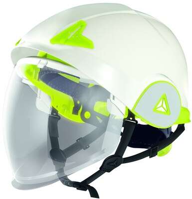 Image du produit CASQUE VISIERE ONYX2 BLANC/JAU