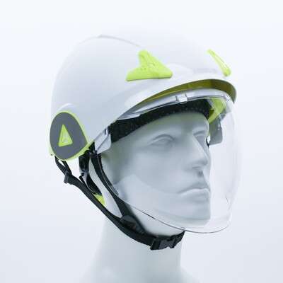 Image du produit CASQUE VISIERE ONYX2 BLANC/JAU