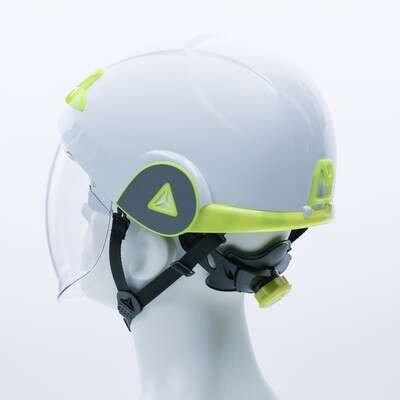 Image du produit CASQUE VISIERE ONYX2 BLANC/JAU