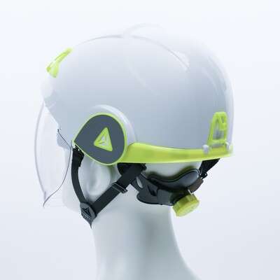 Image du produit CASQUE VISIERE ONYX2 BLANC/JAU