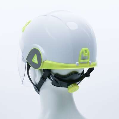 Image du produit CASQUE VISIERE ONYX2 BLANC/JAU