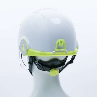 Image du produit CASQUE VISIERE ONYX2 BLANC/JAU