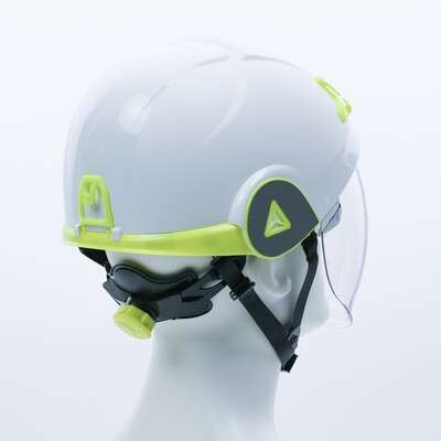 Image du produit CASQUE VISIERE ONYX2 BLANC/JAU