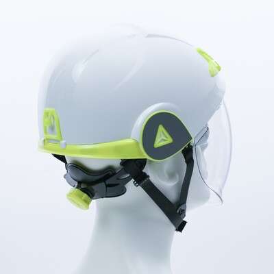 Image du produit CASQUE VISIERE ONYX2 BLANC/JAU