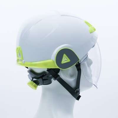 Image du produit CASQUE VISIERE ONYX2 BLANC/JAU