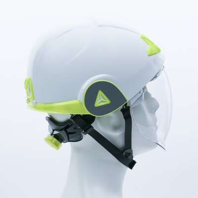 Image du produit CASQUE VISIERE ONYX2 BLANC/JAU