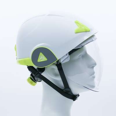 Image du produit CASQUE VISIERE ONYX2 BLANC/JAU