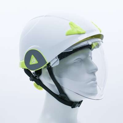 Image du produit CASQUE VISIERE ONYX2 BLANC/JAU