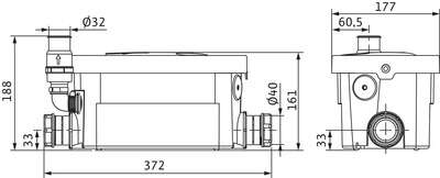 Image du produit MINI-STATION HIDRAINLIFT 3-24