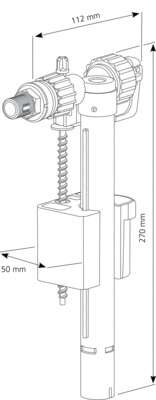 Image du produit Robinet flotteur Compact 95L