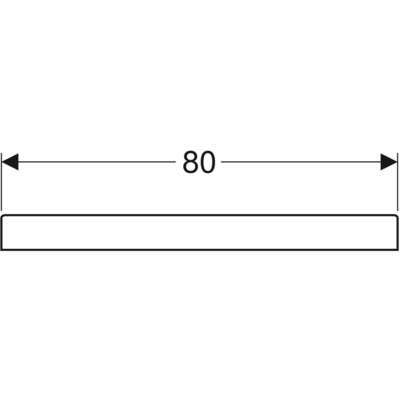 Image du produit RECEVEUR CARRE EXTRA-PLAT BASTIA                  