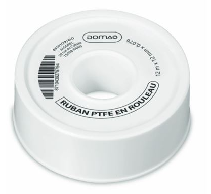 Image du produit RUBAN PTFE 12mx12mm DOMAO