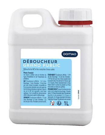 Image du produit DÉBOUCHEUR PRO/GRAND PUBLIC DOMAO 1L