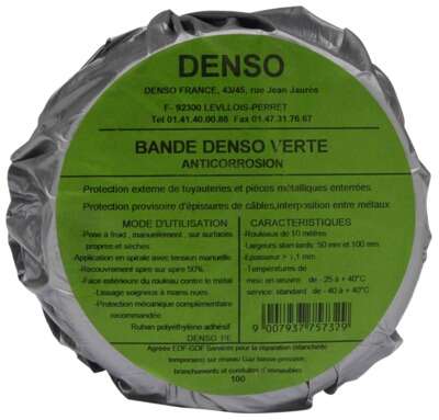 Image du produit DENSO VERTE Bande en rouleau 100 mm x 10 m