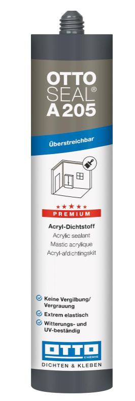 Image du produit MASTIC ACRYLIQUE BLANC OTTOSEAL A205 C01