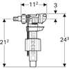 Image du produit ROBINET FLOTTEUR WC UNIFILL