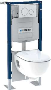 Image produit Bâti-pack® WC Geberit Duofix 112 cm Sigma 12 cm Sigma20 et WC Renova semi-caréné