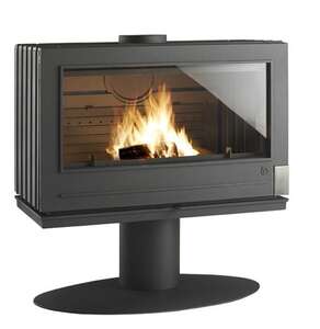 Image produit ELTON ANTHRACITE BUCHE SORTIE DE FUMEES DESSUS OU ARRIERE 12KW