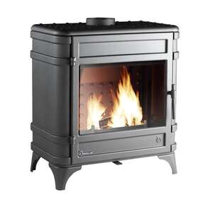 Image produit SIAM ANTHRACITE BUCHE SORTIE DE FUMEES DESSUS 12KW